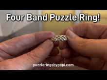 Embedded thumbnail for 4 Band Puzzle Ring
